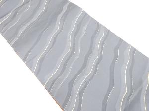 斜め縞模様織り出し全通袋帯